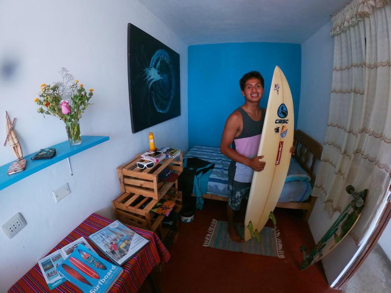 A Pousada Urcia Surf House Huanchaco Exterior foto